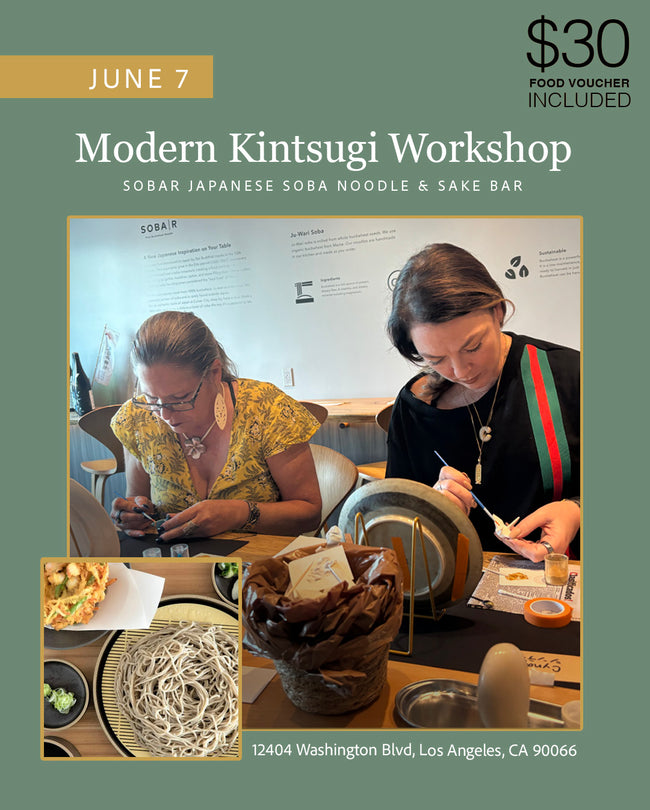 Modern Kintsugi Workshop | 3-Hour Experience | Sobar | 6-7-26
