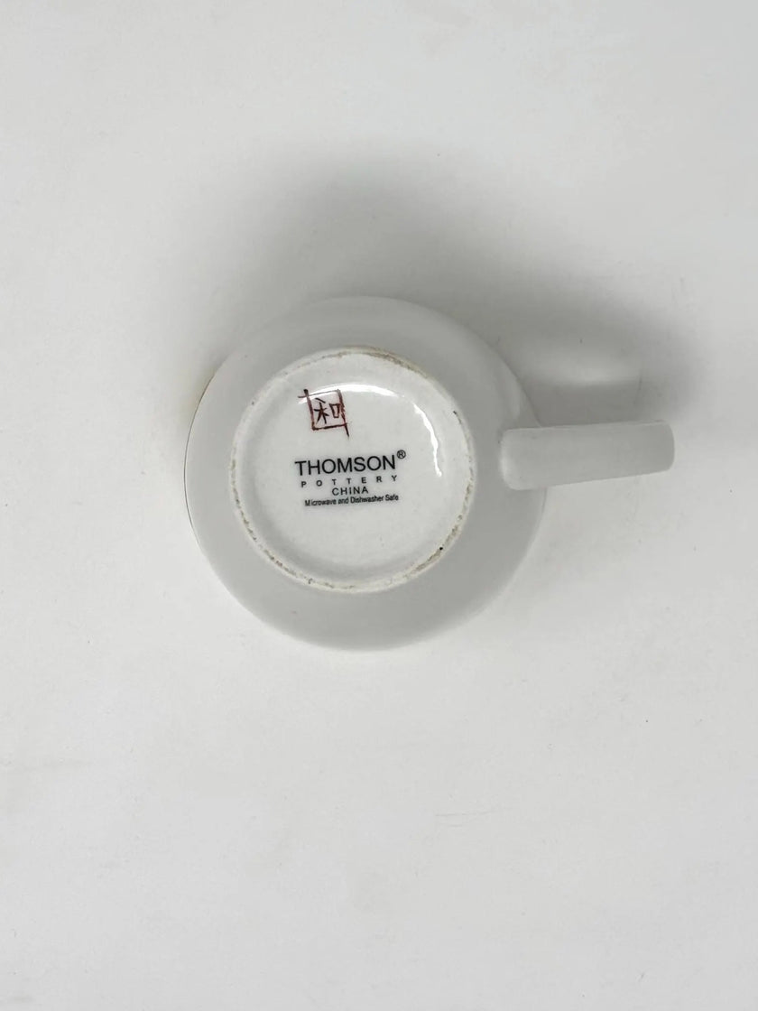 Rise + Shine Collection — Authentic Kintsugi Mug | Vintage Thomson Pottery Mug B | Made in USA | 23k Gold Finish