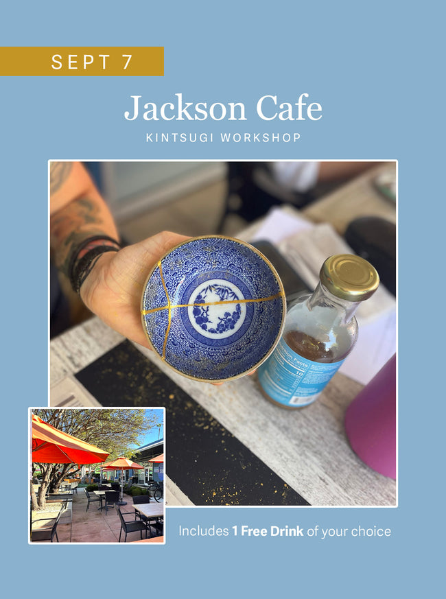 Modern Kintsugi Workshop | 3-Hour Experience (Jackson Cafe)