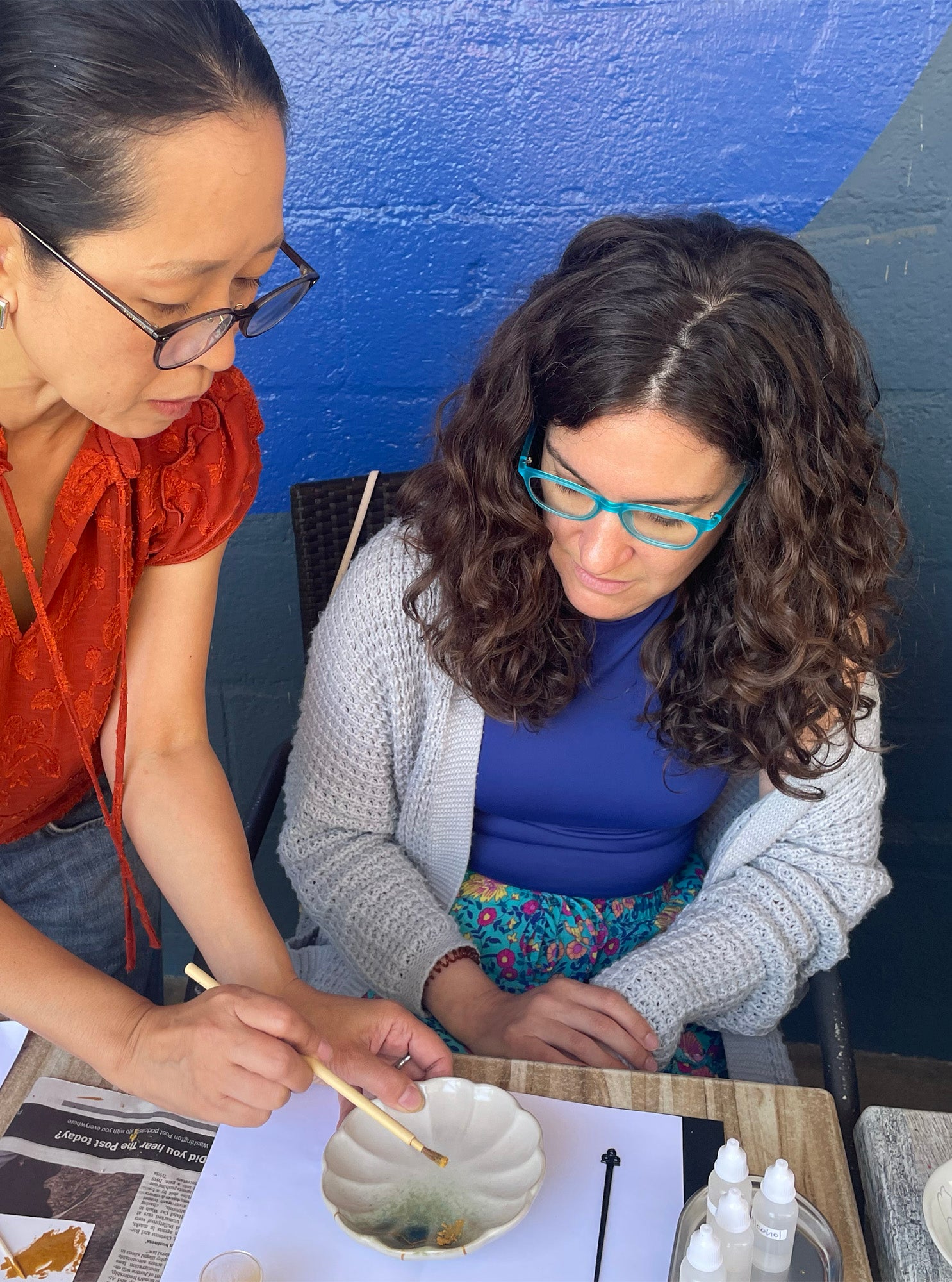 Modern Kintsugi FLOWER BOWL Workshop | 3-Hour Experience (Jackson Cafe) | 10-5-25