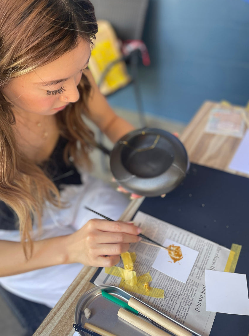 Modern Kintsugi Workshop | Lunch Included | 3-Hour Experience (Sunny Blue) | 9-27-25