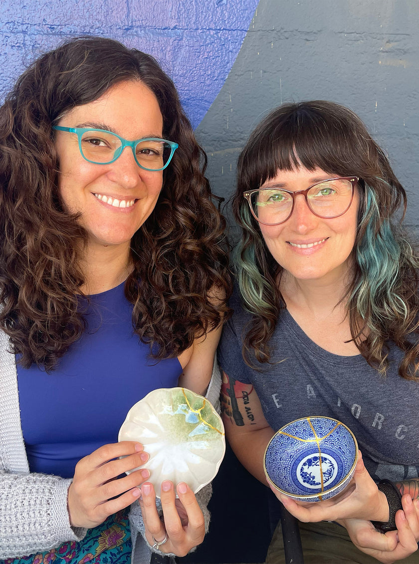 Modern Kintsugi Workshop | Lunch Included | 3-Hour Experience (Sunny Blue) | 9-27-25