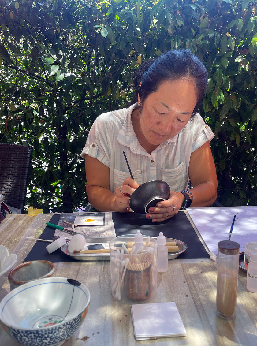 Modern Kintsugi FLOWER BOWL Workshop | 3-Hour Experience (Jackson Cafe) | 10-5-25