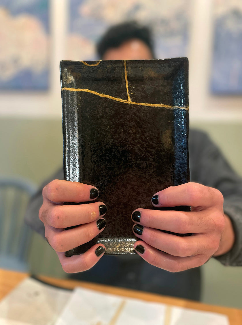 Modern Kintsugi Workshop | Lunch Included | 3-Hour Experience (Sunny Blue) | 9-27-25