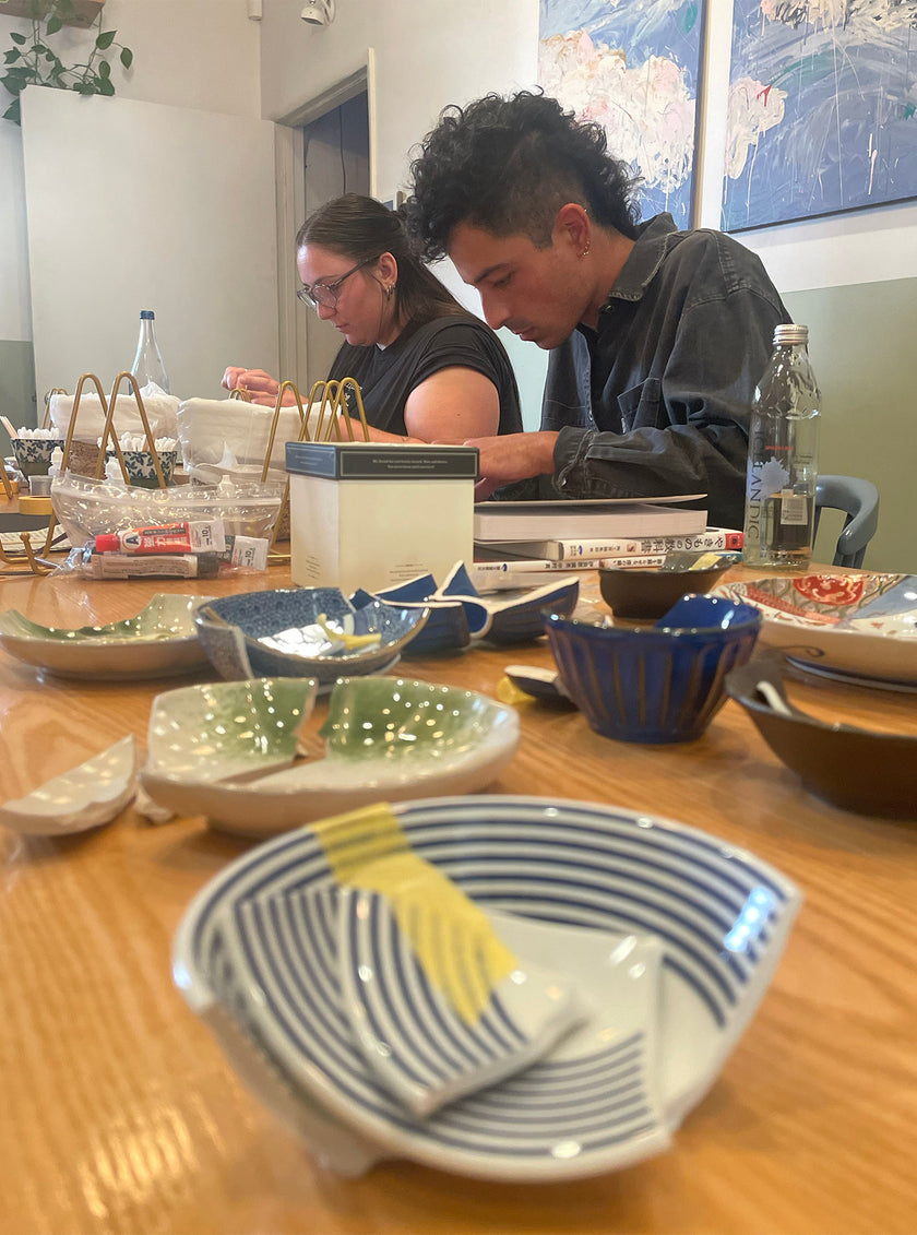 Modern Kintsugi FLOWER BOWL Workshop | 3-Hour Experience (Jackson Cafe) | 10-5-25