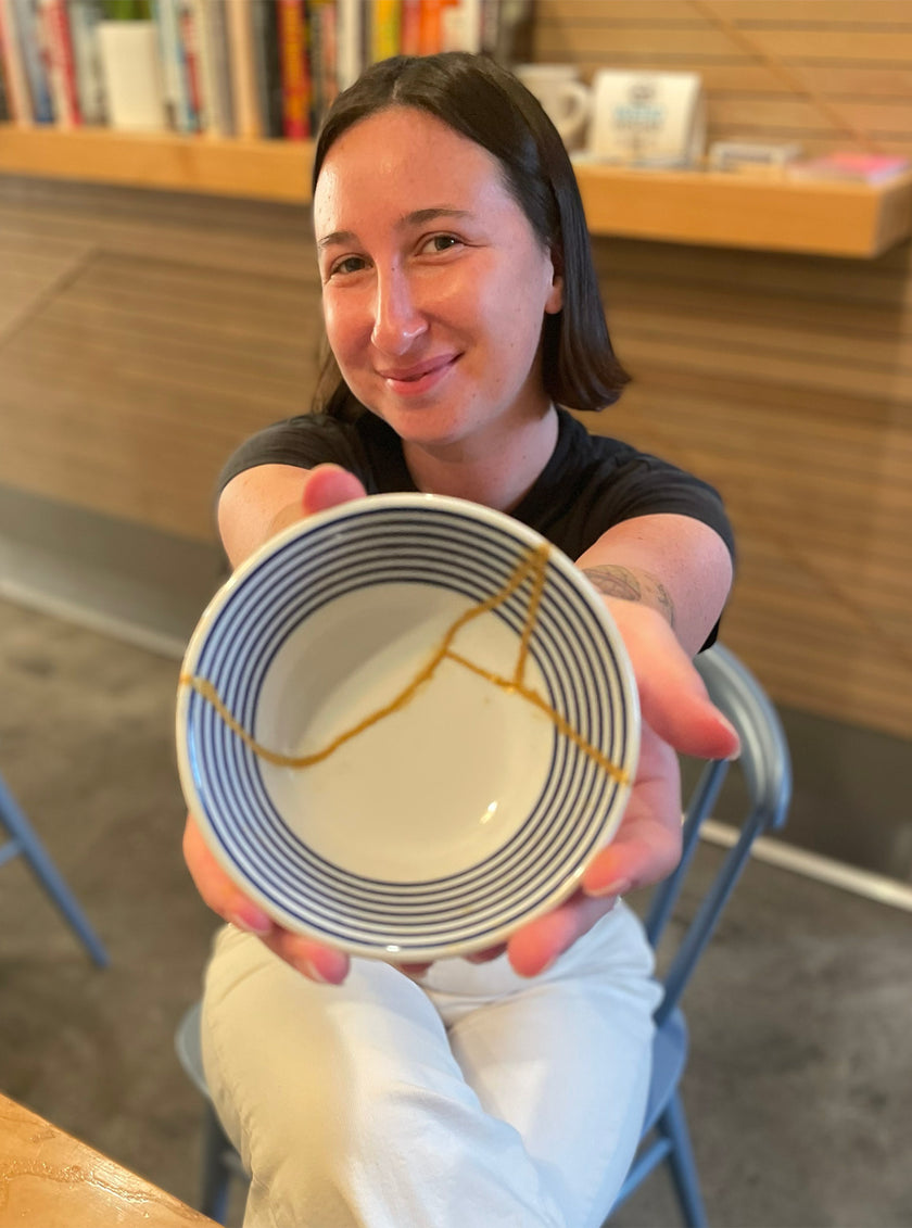 Modern Kintsugi FLOWER BOWL Workshop | 3-Hour Experience (Jackson Cafe) | 10-5-25