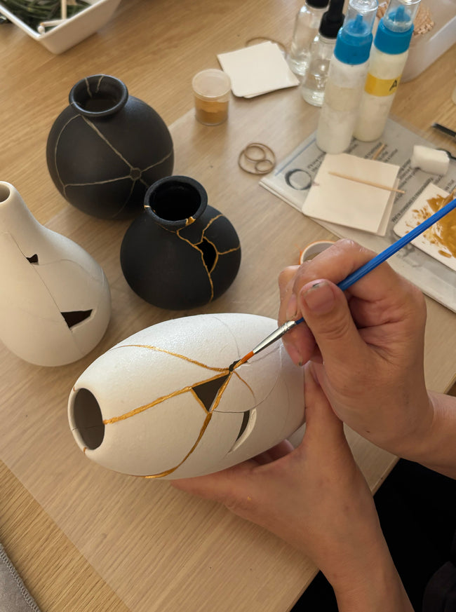 Kintsugi Vase Workshop | 2.5-Hour Experience | The Blending Lab Winery | 4-18-26