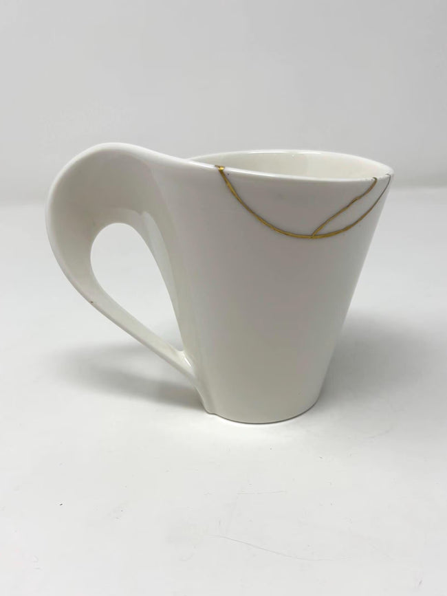 Rise + Shine Collection — Authentic Kintsugi Mug Vintage Villeroy & Boch | Made in Germany | 23k Gold Finish