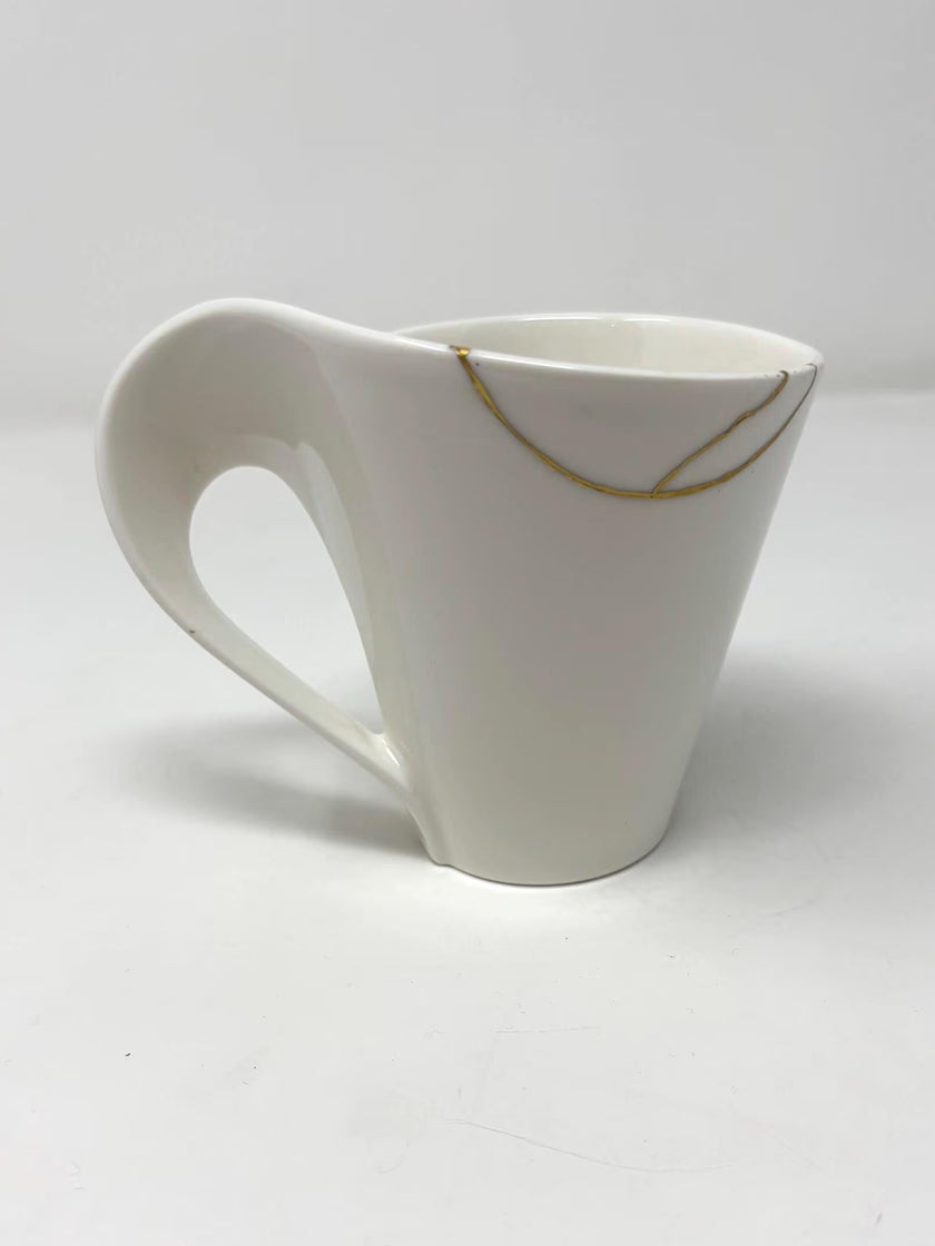 Rise + Shine Collection — Authentic Kintsugi Mug Vintage Villeroy & Boch | Made in Germany | 23k Gold Finish