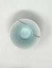 Pale Blue-Green Cup – Japanese Ceramic with 23k Gold Repair