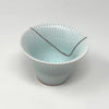 Pale Blue-Green Cup – Japanese Ceramic with Platinum Repair