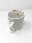 Rise + Shine Collection — Authentic Kintsugi Mug | Vintage Thomson Pottery Mug B | Made in USA | 23k Gold Finish